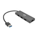 EAN 37332199270 - Tripp Lite U360-004-SLIM hub de interfaz USB 3.2 Gen 1 (3.1 Gen 1) Type-A 5000 Mbit/s Negro imagen 1