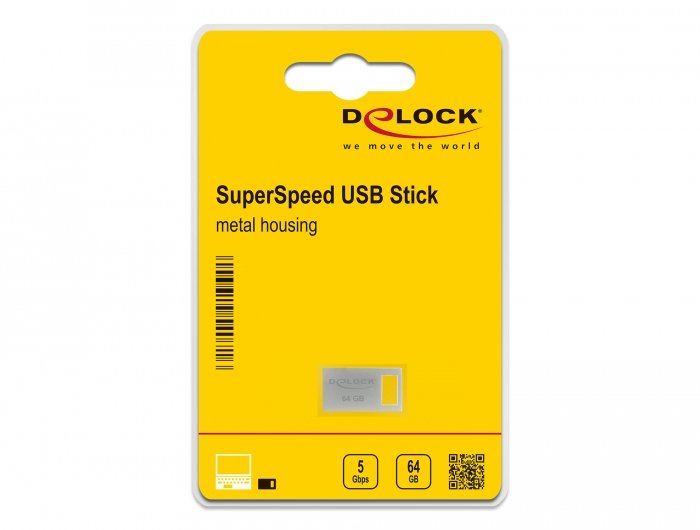 EAN 4043619540716 - DeLOCK 54071 unidad flash USB USB tipo A 3.2 Gen 1 (3.1 Gen 1) Plata imagen 2
