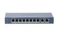 EAN 6936422129743 - Hikvision DS-3E0310HP-E(C) switch No administrado Fast Ethernet (10/100) Energía sobre Ethernet (PoE) Azu imagen 1