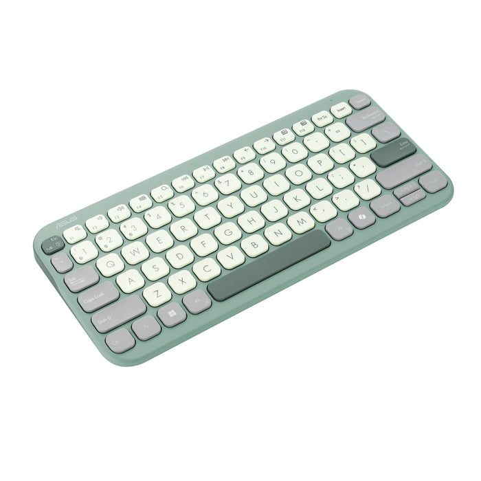 EAN 4711387166192 - ASUS KW100 KEYBOARD/GN/GE/81 teclado Hogar Bluetooth QWERTZ Alemán Verde, Verde claro imagen 8