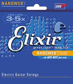EAN 733132121021 - Elixir Strings 12102 cuerda para instrumento musical Eléctrico 6 pieza(s) Acero Guitarra imagen 1