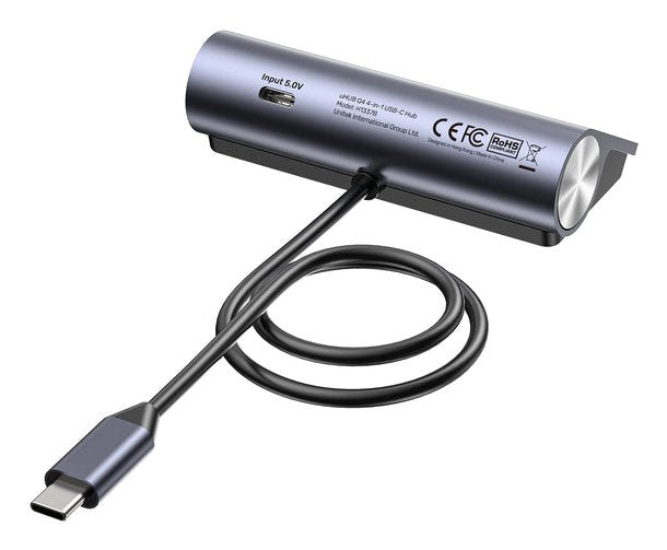 EAN 4894160059468 - UNITEK H1337BGY01 hub de interfaz USB 3.2 Gen 1 (3.1 Gen 1) Type-C 5000 Mbit/s Gris imagen 9