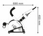 EAN 3165140244374 - Bosch 0 601 368 703 ranurador de pared 23 cm 5000 RPM 2400 W imagen 2