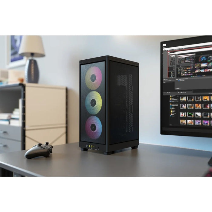 EAN 840006698739 - Corsair 2000D RGB AIRFLOW Small Form Factor (SFF) Negro imagen 14
