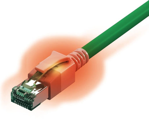 EAN 4055516007421 - Sacon 442625,3 cable de red Verde 3 m Cat6a S/FTP (S-STP) imagen 1