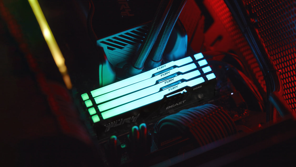 EAN 0740617342925 - Kingston Technology FURY Beast RGB módulo de memoria 2 x 16 GB 6800 MT/s 288-pin DIMM ECC imagen 15