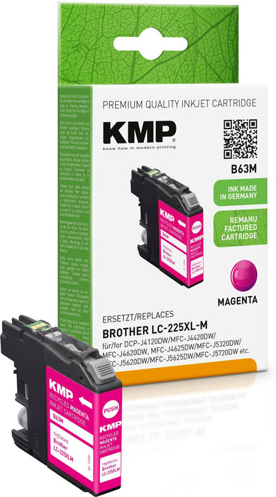 EAN 4011324371000 - KMP B63M cartucho de tinta 1 pieza(s) Compatible Magenta imagen 1