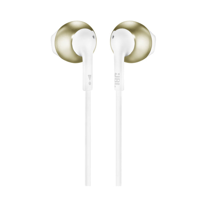 EAN 1200130022876 - JBL Tune 205 Auriculares Alámbrico Dentro de oído Música Champán, Oro imagen 1