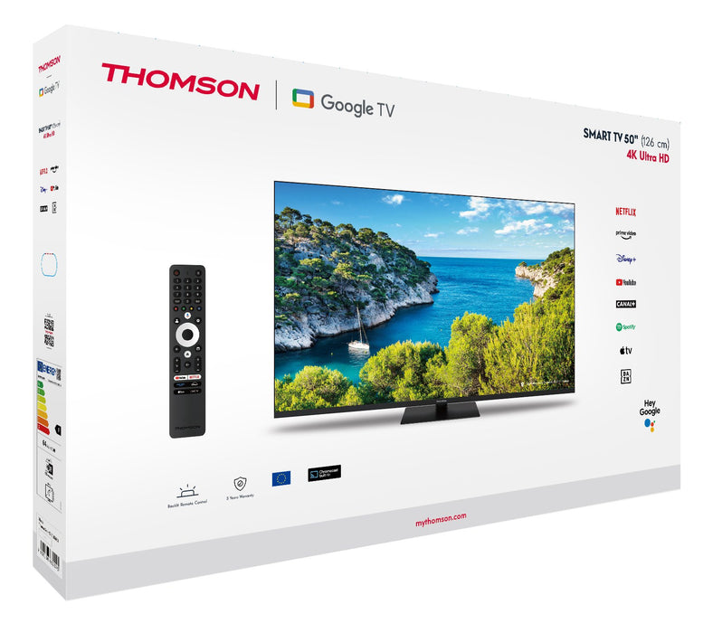 EAN 9120106662252 - Thomson G63 Series 55UG5C14 Televisor 139,7 cm (55") 4K Ultra HD Smart TV Wifi Negro imagen 6