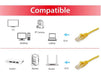 EAN 4015867204504 - Equip 606306 cable de red Amarillo 5 m Cat6a S/FTP (S-STP) imagen 3