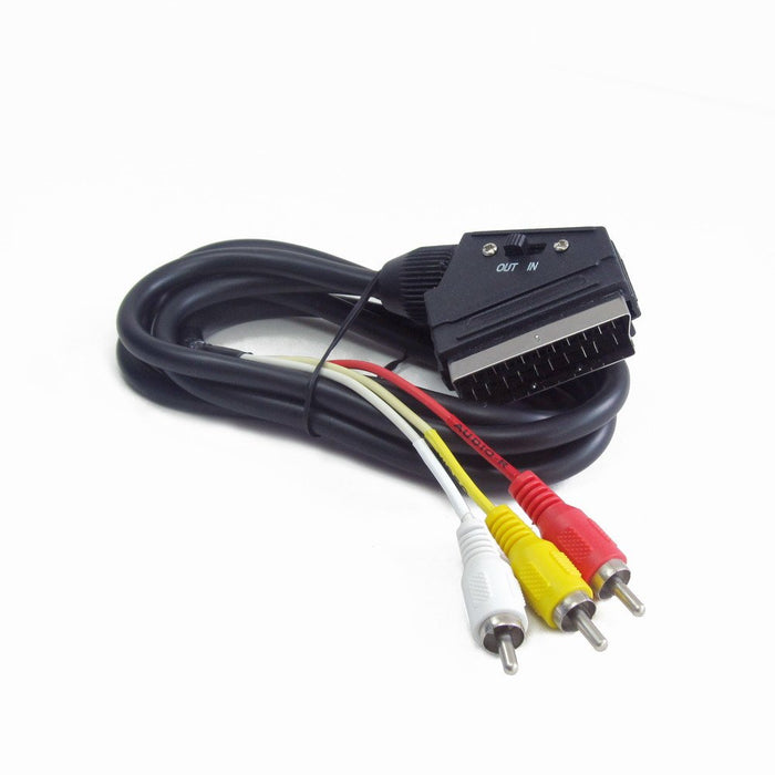 EAN 8716309076616 - Gembird SCART/3 x RCA 1,8 m SCART (21-pin) Negro imagen 2
