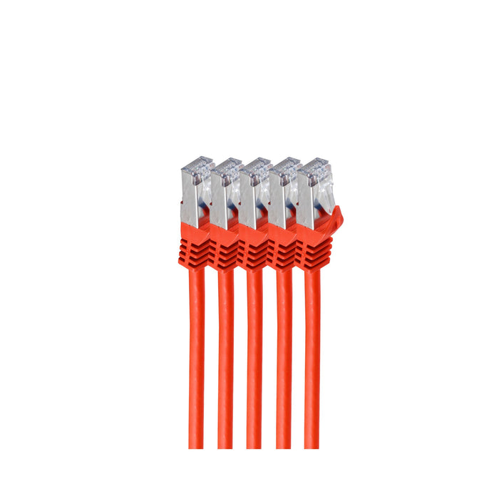 EAN 4017538081766 - shiverpeaks BS75515-R-SET5 cable de red Rojo 5 m Cat7 S/FTP (S-STP) imagen 1