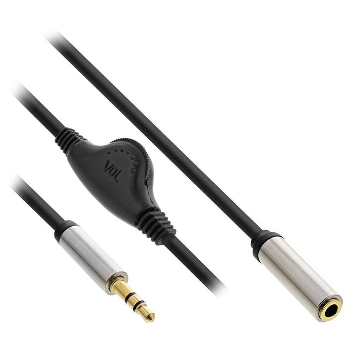 EAN 4043718282906 - InLine 99253B cable de audio 0,25 m 3,5mm Negro imagen 1