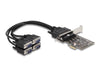 EAN 4043619663248 - DeLOCK 66324 tarjeta y adaptador de interfaz Interno RS-232, VGA imagen 1