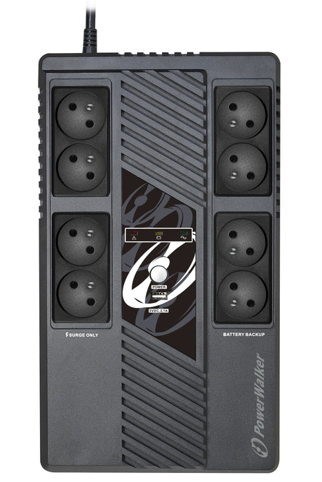 EAN 4260074982695 - PowerWalker VI 1000 MS FR sistema de alimentación ininterrumpida (UPS) Línea interactiva 1 kVA 600 W 8 sa imagen 3