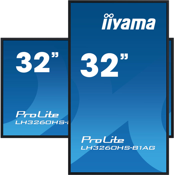 EAN 4948570122288 - iiyama LH3260HS-B1AG pantalla de señalización Pizarra de caballete digital 80 cm (31.5") LED Wifi 500 cd  imagen 5