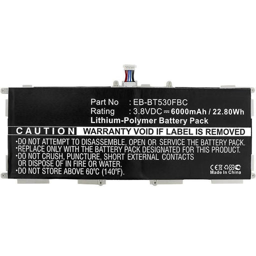 EAN 5711783874560 - CoreParts MBTAB0039 accesorio o pieza de recambio para tableta Batería imagen 1