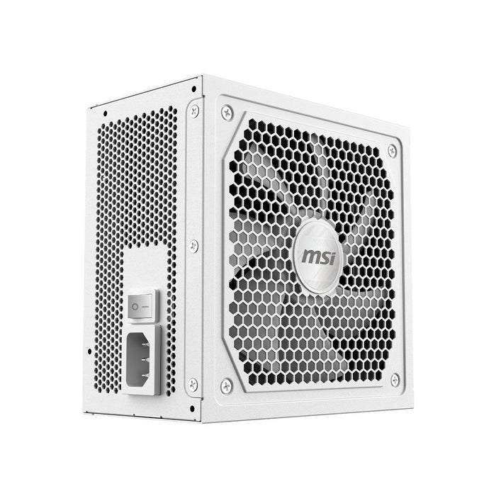 EAN 4711377357104 - MSI MAG A1000GL PCIE5 WHITE unidad de fuente de alimentación 1000 W 24-pin ATX ATX Blanco imagen 4