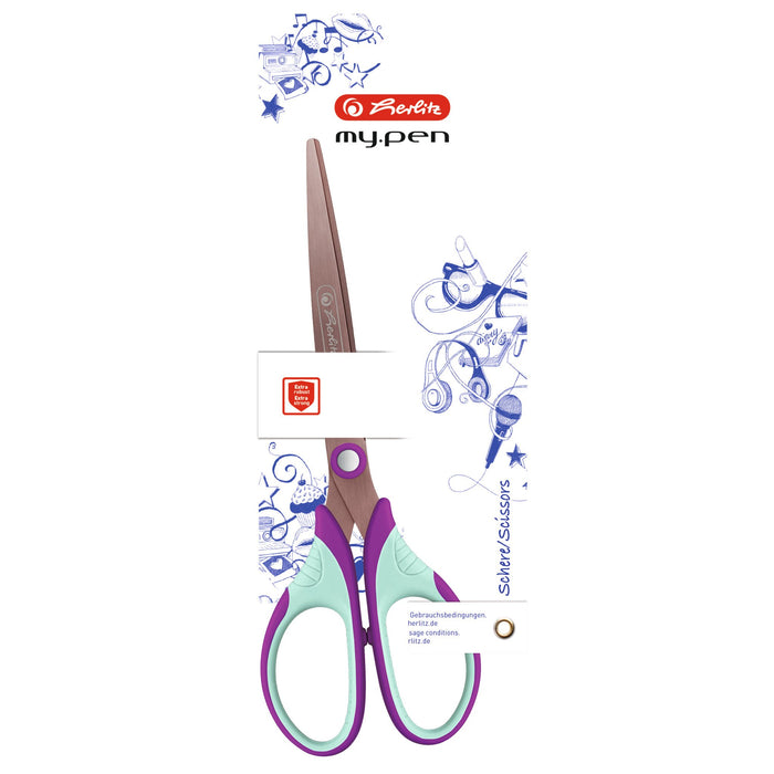EAN 4008110375267 - Herlitz my.pen Corte recto Color menta, Púrpura imagen 1