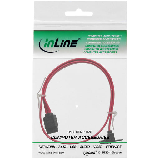 EAN 4043718154197 - InLine 27303W cable de SATA 0,3 m Rojo imagen 2