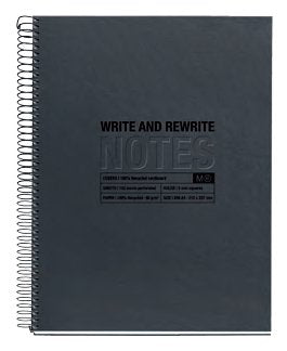 EAN 8422593060469 - Miquelrius ECO Design cuaderno y block A5 120 hojas Negro imagen 1