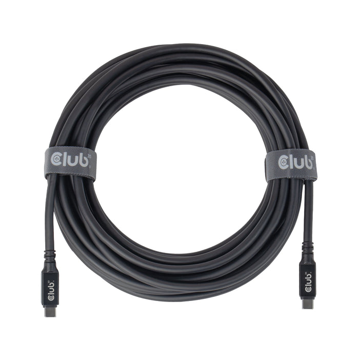 EAN 8719214473938 - CLUB3D CAC-2509 cable USB USB4 Gen 2x2 9 m USB C 20 Gbit/s Negro imagen 6