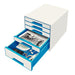EAN 4002432115426 - Leitz Wow Cube organizador para cajón de escritorio Plástico Azul, Blanco imagen 3