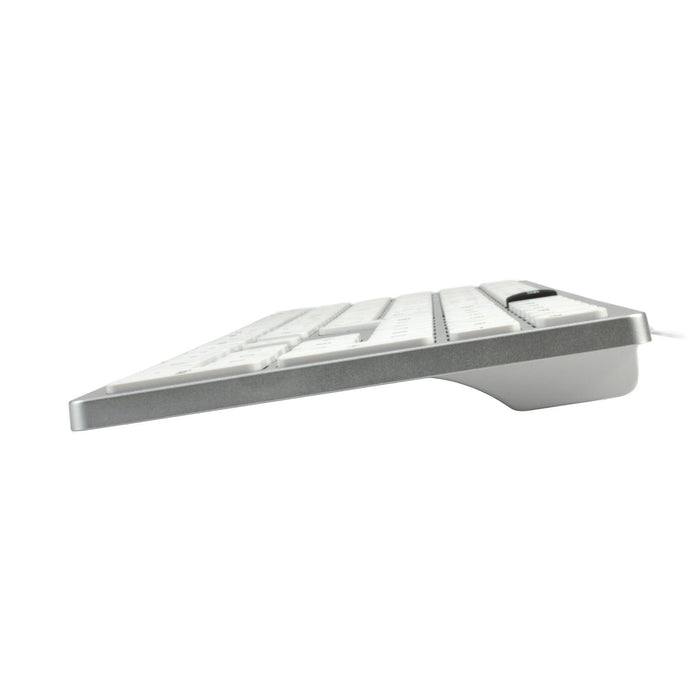 EAN 5453003784227 - MCL XTREMEMAC WIRED KEYBOARD FOR teclado Hogar / Oficina USB AZERTY Francés Plata, Blanco imagen 6