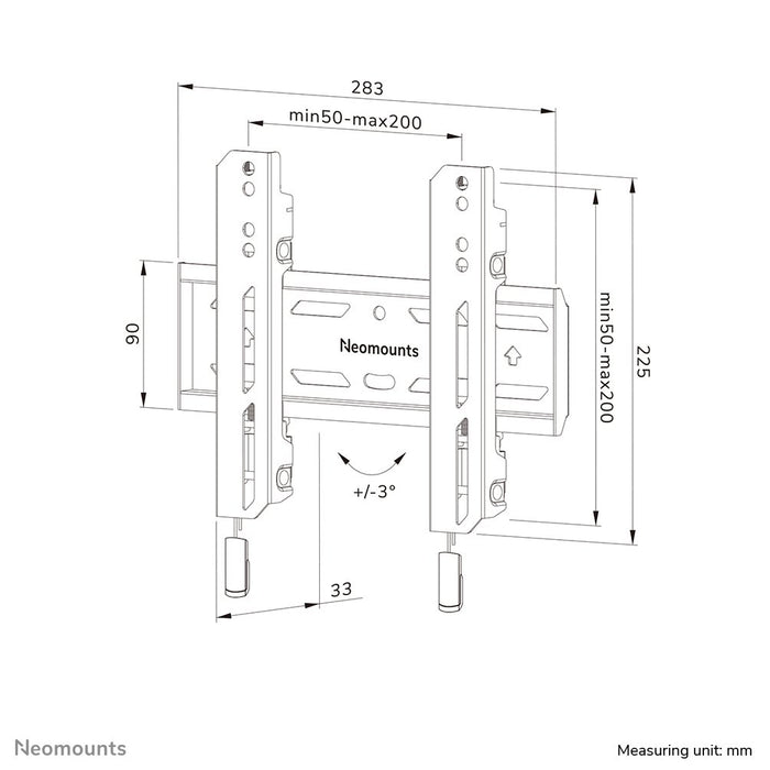EAN 8717371448776 - Neomounts WL30S-850BL12 soporte para TV 165,1 cm (65") Negro imagen 19