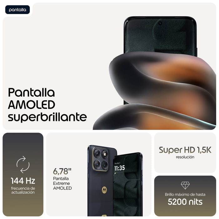 EAN 840493622002 - Motorola edge 70 fusion FIFA Edition 17,2 cm (6.78") SIM doble Android 16.0 5G USB Tipo C 8 GB 256 GB 5200 imagen 7