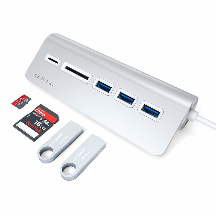 EAN 879961007171 - Satechi ST-TCHCRS base para portátil y replicador de puertos USB 3.2 Gen 1 (3.1 Gen 1) Type-C Plata imagen 4