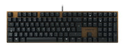 EAN 4025112120138 - CHERRY KC 200 MX teclado Juego USB QWERTY Nórdico Negro, Bronce imagen 1