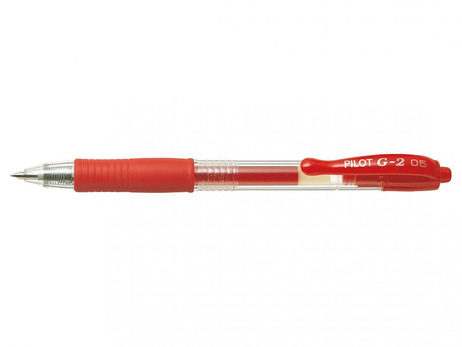EAN 4902505163111 - Pilot BL-G2-5 Fino Bolígrafo de gel con tapa Rojo imagen 1