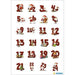 EAN 4008705150712 - HERMA 15071 etiqueta decorativa engomada Papel Rojo Permanente 72 pieza(s) imagen 2