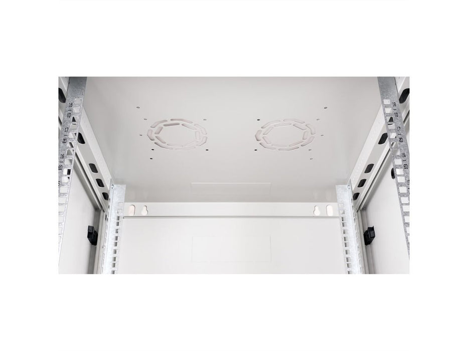 EAN 7630049601369 - ROLINE 26.21.0133 armario rack 18U Bastidor de pared Gris imagen 5