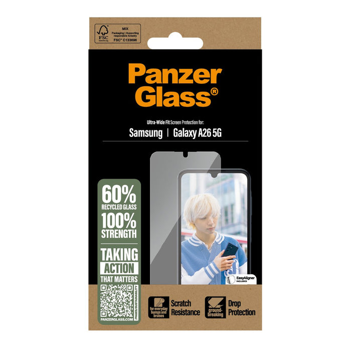 EAN 5715685017292 - PanzerGlass ® Screen Protector Samsung Galaxy A26 5G | Ultra-Wide Fit Protector de pantalla 1 pieza(s) imagen 3