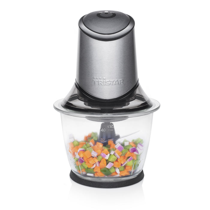 EAN 8713016024039 - Tristar BL-4019 picadora eléctrica de alimentos 1,2 L 400 W Gris imagen 1