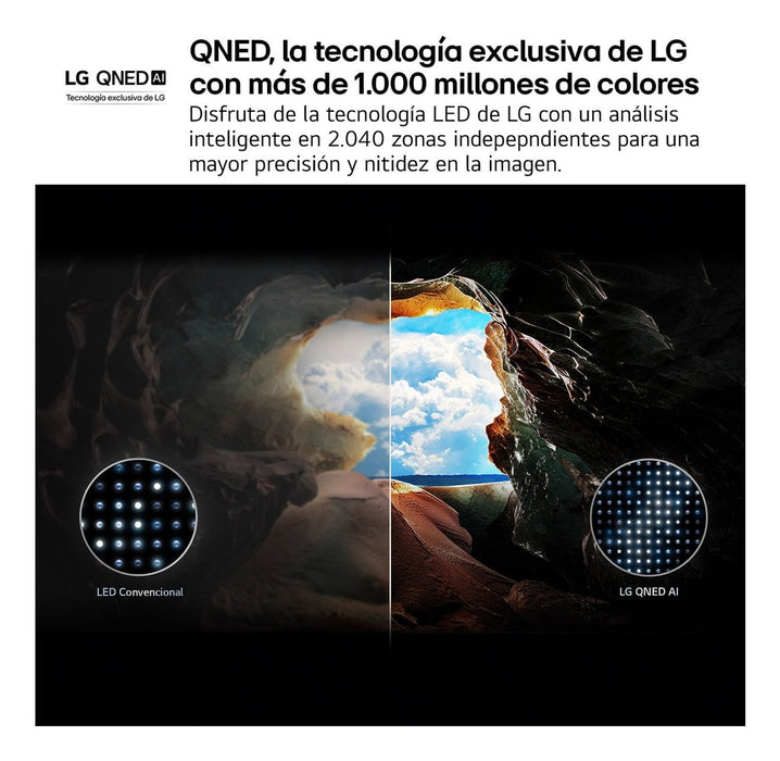 EAN 8806096422007 - LG QNED AI 65QNED84A6C 165,1 cm (65") 4K Ultra HD Smart TV Wifi Negro imagen 3
