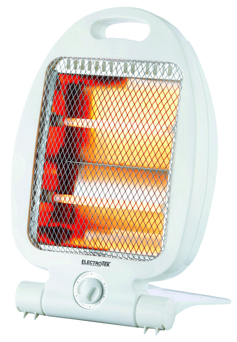 EAN 8436568810812 - THULOS ET-QH01 calefactor eléctrico Interior Blanco 800 W Calefactor eléctrico de cuarzo imagen 1