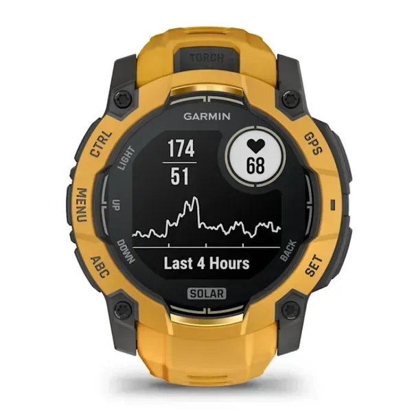 EAN 753759357108 - Garmin Instinct 3 3,05 cm (1.2") 50 mm Digital 176 x 176 Pixeles Pantalla táctil Amarillo, Gris Wifi GPS ( imagen 7