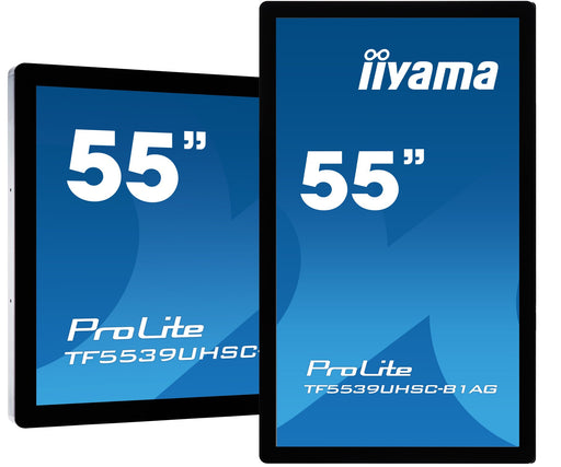EAN 4948570118069 - iiyama TF5539UHSC-B1AG pantalla de señalización 139,7 cm (55") LED 500 cd / m² 4K Ultra HD Negro Pantalla imagen 1