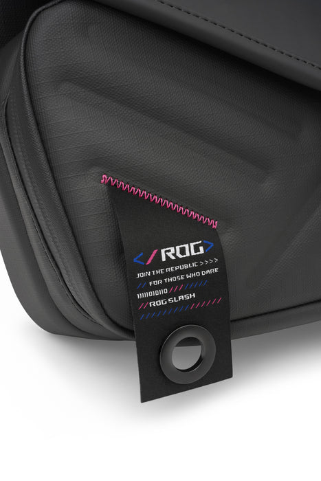 EAN 4711387814796 - ASUS BC3004 ROG SLASH SLING BAG 4.0 Bandolera cuero PU, Poliéster Negro imagen 5