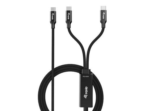 EAN 4015867243664 - Equip 128895 cable USB USB 2.0 1,5 m USB C 2 x USB C Negro imagen 2