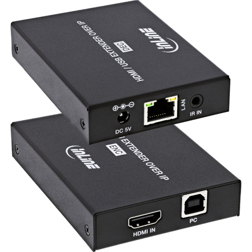 EAN 4043718348688 - InLine 57885K extensor KVM Transmisor y receptor imagen 1