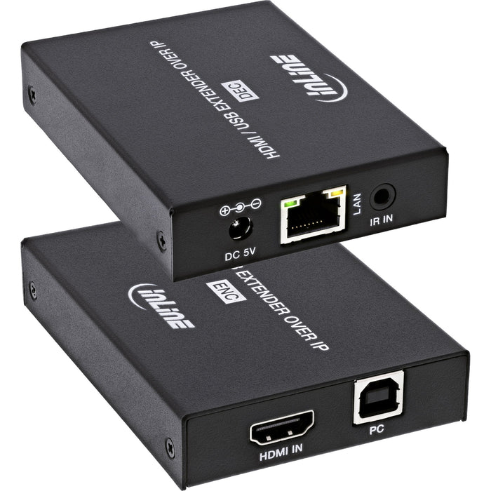EAN 4043718348688 - InLine 57885K extensor KVM Transmisor y receptor imagen 1