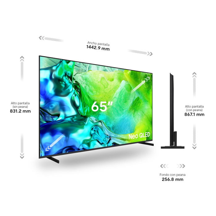 EAN 8806097959748 - Samsung TQ65QN80HAUXXC Televisor 165,1 cm (65") 4K Ultra HD Wifi Gris imagen 9