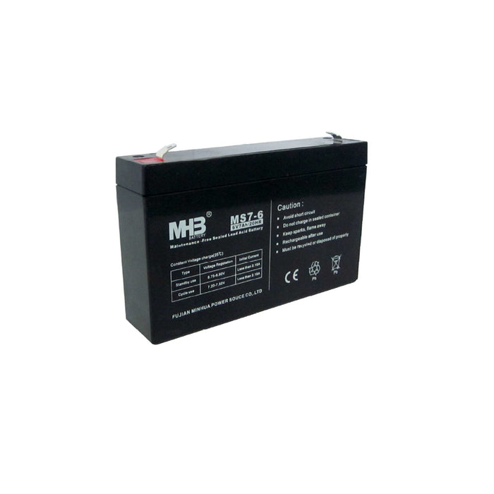 EAN 4260074984569 - PowerWalker MHB MS7-6 Sealed Lead Acid (VRLA) 6 V 7 Ah imagen 1