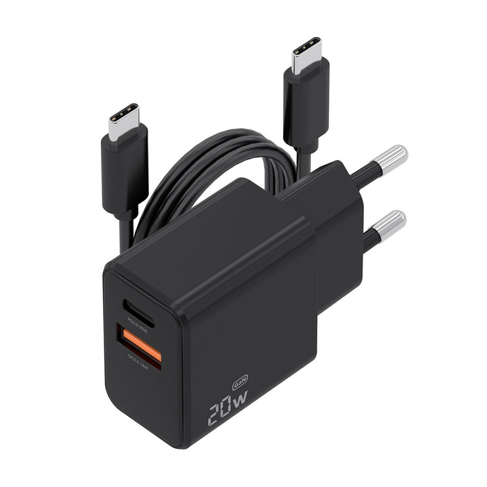 EAN 8435739905470 - AISENS ASCH-20W2P084-BK cargador de dispositivo móvil Teléfono móvil, Smartphone, Cámara digital, Univers imagen 2