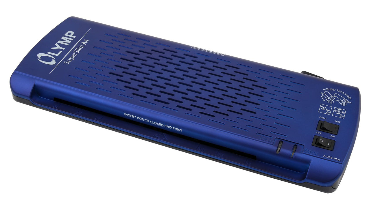 EAN 4030152031122 - Olympia A 235 PLUS Plastificadora en frío/caliente 380 mm/min Azul imagen 1