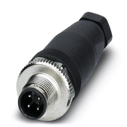 EAN 4017918137526 - Phoenix Contact 1662528 conector M12 Negro, Acero inoxidable imagen 1